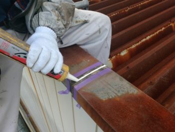 中山コーティング　コーキング　南海テニス　塗装　徳島