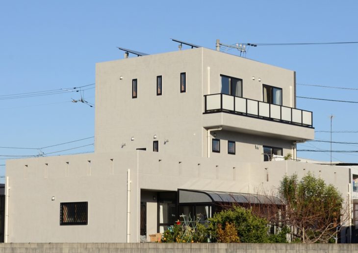 徳島県徳島市コンクリート打ちっぱなし塗装　生駒様