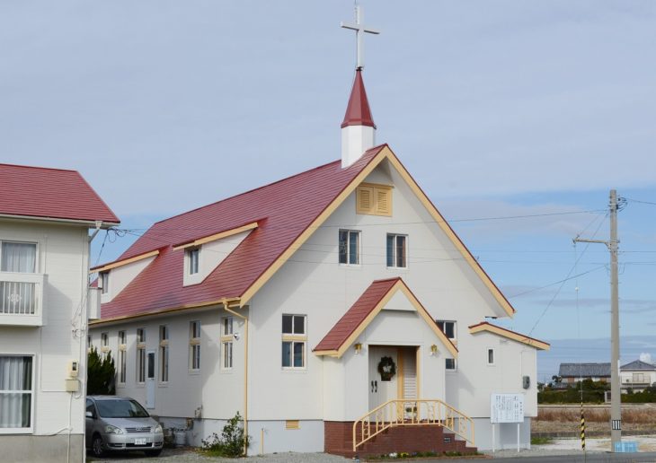 ルーテル教会　塗装完工後