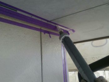 徳島　外壁塗装　中山コーティング　コーキング