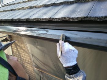 徳島　雨樋塗装　中山コーティング