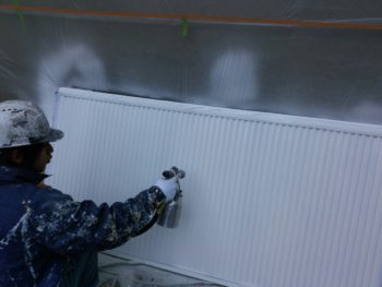 雨戸　塗装　徳島　中山コーティング GAINA