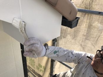 徳島　塗り替え　破風　中山コーティング　ガイソー