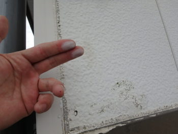 徳島　外壁塗装　中山コーティング　チョーキング現象