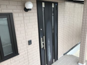 徳島　リフォーム　玄関ドア　リシェント