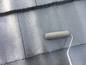 徳島　屋根塗装　モニエル瓦　中山コーティング