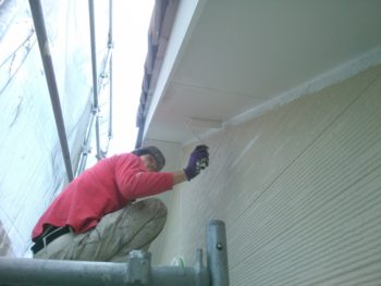 軒天井　徳島　塗り替え　中山コーティング　ガイソー