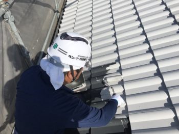 徳島　屋根塗装　中山コーティング　板野郡