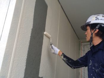 徳島　アパート　塗替え　日本ペイント