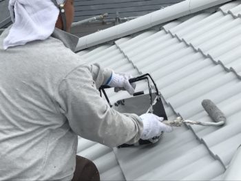 徳島　塗装　中山コーティング　板野郡　屋根