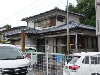雨漏り　外壁塗装　徳島　中山コーティング