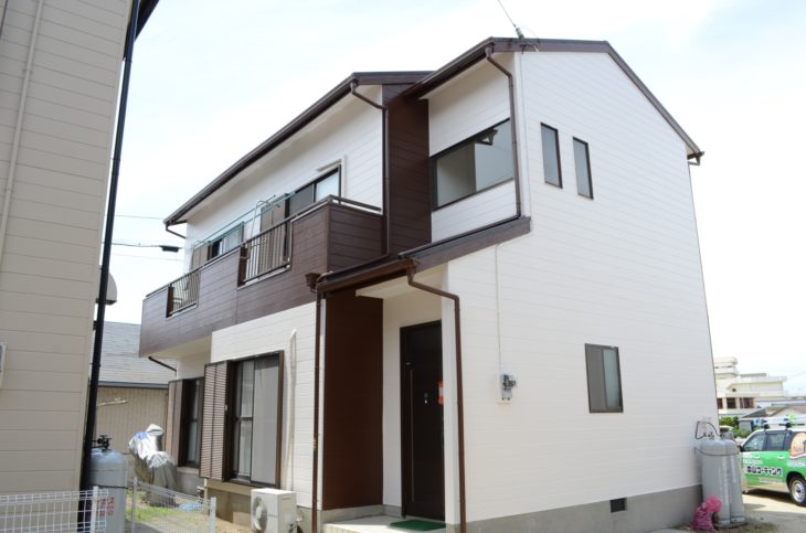 淡路 塗装 外壁 雨漏り 中山コーティング