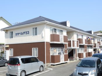 徳島　日本ペイント　カラーコンテスト　アパート　中山コーティング