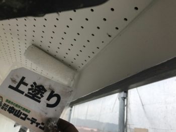 淡路 軒天 外壁塗装 中山コーティング ガイソー