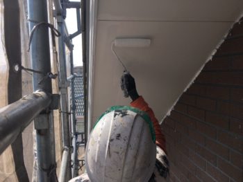 徳島　塗装　中山コーティング　軒天井