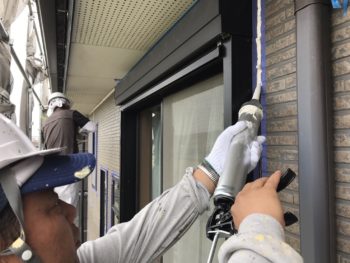 徳島　中山コーティング　コーキング