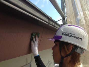 徳島　中山コーティング　塗装　塗り替え　破風