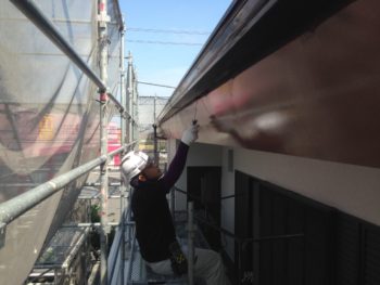 徳島　中山コーティング　塗装　塗り替え　鼻隠し