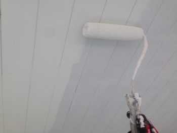 徳島　中山コーティング　塗装　塗り替え　軒天井