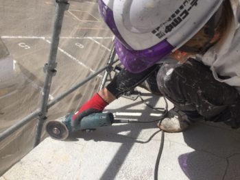 徳島　中山コーティング　塗装　塗り替え　クラック処理