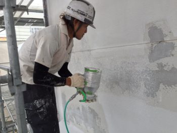 徳島　中山コーティング　塗装　塗り替え　吹き戻し