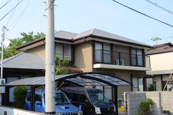 徳島市 ミサワホーム外壁塗装・屋根塗装Y様邸 ミサワセラミック外壁