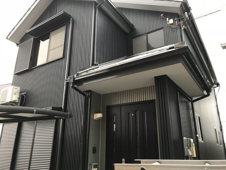 南あわじ　張替え　ガルバリウム鋼板