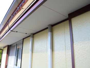 徳島市　軒天井　張替え