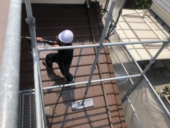 外壁　塗装　高圧洗浄