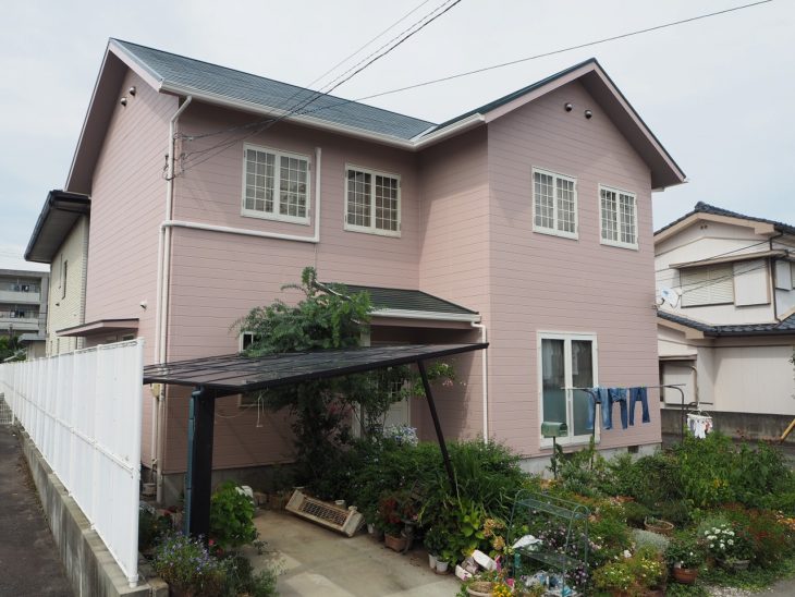 鳴門市で塗装工事　施工後です。