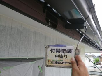 雨樋　劣化　塗装　阿南市