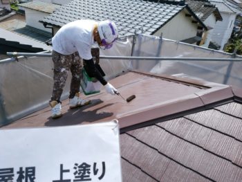 徳島市 屋根塗装 住宅