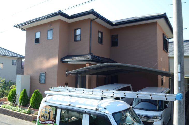 鳴門市　外壁塗装　GAINA