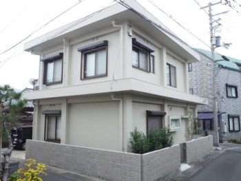 徳島　塀新設　塗装