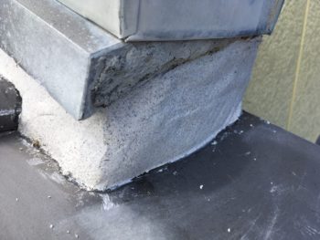 屋根　漆喰補修　屋根