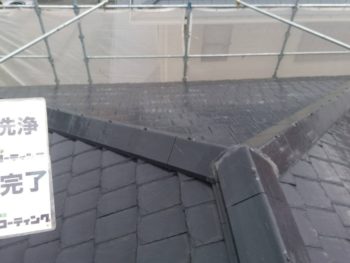 屋根　塗装　阿南市