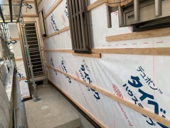 南あわじ　外壁　ガルバリウム　カバー工法