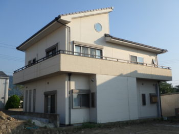 外壁　塗装　淡路