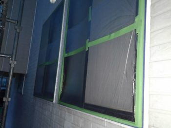 とくしま　窓　養生　塗装