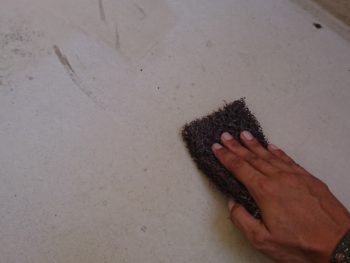 徳島県　塗装　ベランダ　ケレン　