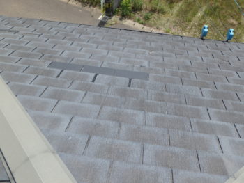 屋根　劣化　施工前　徳島県