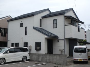 八万町　正面　徳島県　住宅　塗装