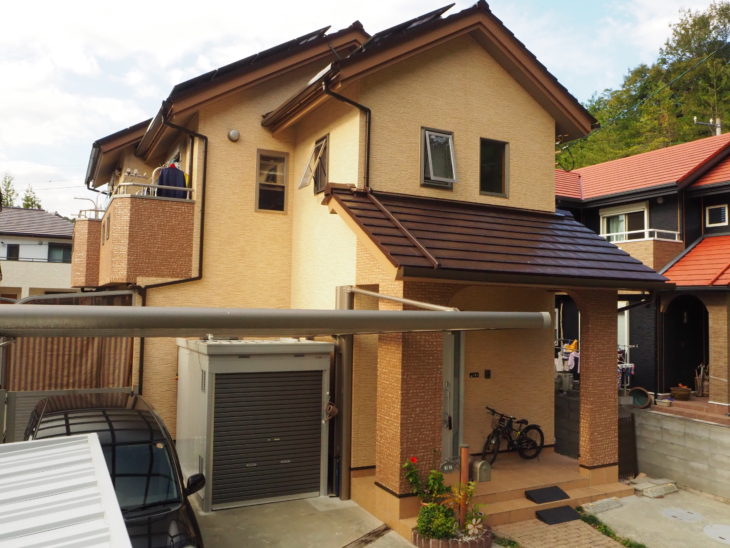   外壁を張り替えたような塗装工法　徳島市