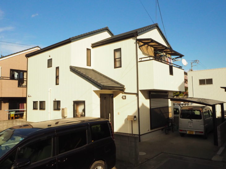 完工　徳島　八万　塗装　住宅