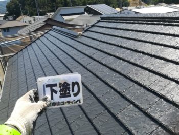 屋根　徳島　八万　塗装