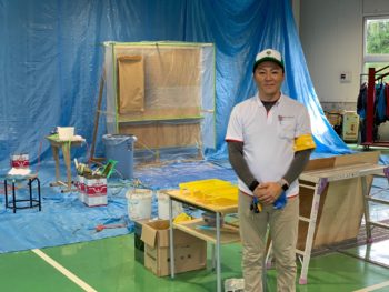 一級塗装技能士　徳島県です。