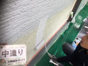 ウォールフッ素4FⅡ　塗装　とくしま　外壁　大野