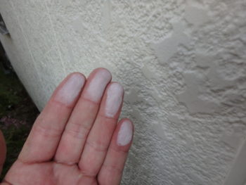 徳島県　外壁　大原町　チョーキング　劣化