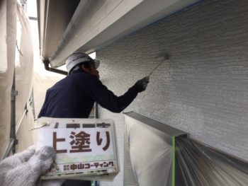 塗装　とくしま　ウォールフッ素4FⅡ　外壁　大野