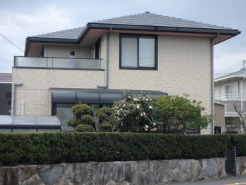 徳島　丈六　住宅　塗装　施工前